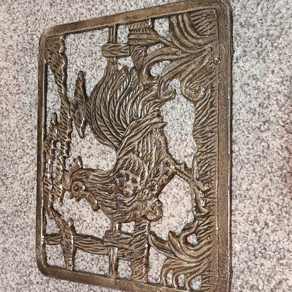 Rooster Trivet/Wall Decor